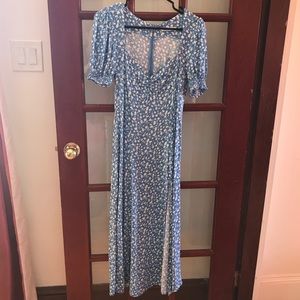 Reformation Floral Midi Dress